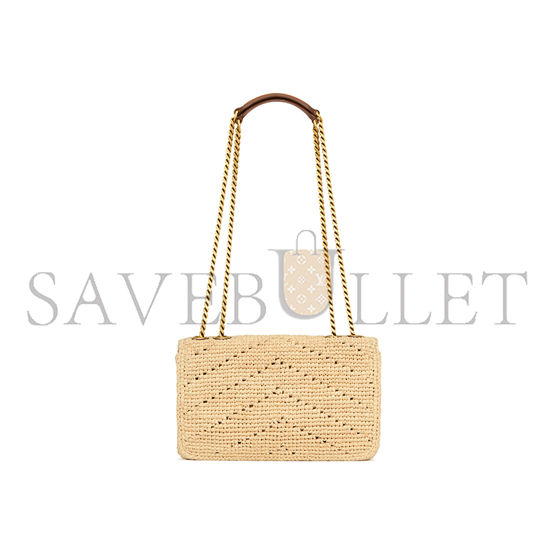 Y51 LOULOU SMALL IN RAFFIA 868579GAAFY2791 (24*14*6cm)